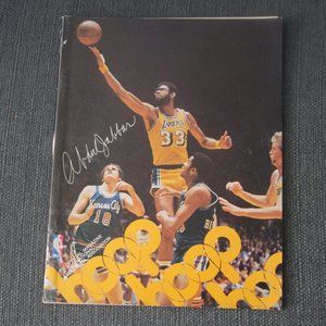 Hoop Magazine Portland Trail Blazers vs Los Angeles Lakers Saturday April 7 1979